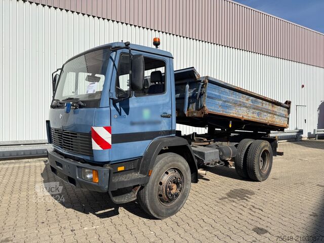 Three-sided tipper truck Mercedes-Benz 1314 K 4x2 1314 K 4x2, 6-Zylinder Motor, 2x AHK