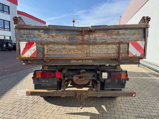 Three-sided tipper truck Mercedes-Benz 1314 K 4x2 1314 K 4x2, 6-Zylinder Motor, 2x AHK