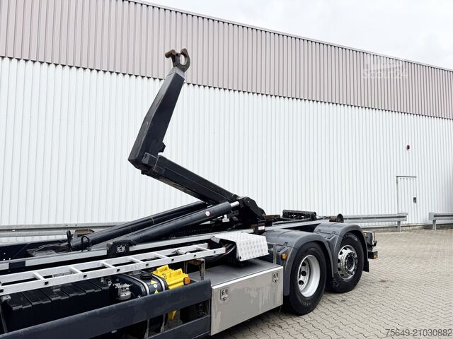 Haakarm vrachtwagen MAN TGX 26.470 6X2-4 BL TGX 26.470 6X2-4 BL, Lenk-/Liftachse, XLX-Fahrerhaus, VDL Abrollanlage 7m