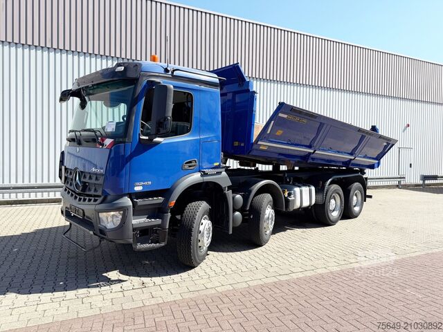 Camion-benne tricar Mercedes-Benz Arocs 3243 K 8x4/4 Arocs 3243 K 8x4/4, Bordmatik