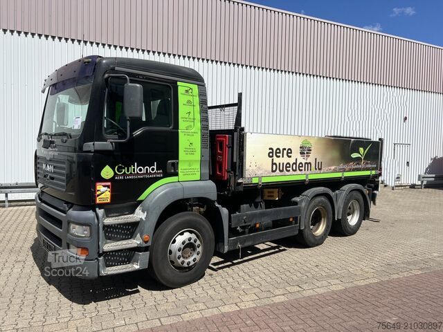 Driezijdige kipper MAN TGA 26.363/410 6x4 BB TGA 26.363/410 6x4 BB, 2-S-Alukipper