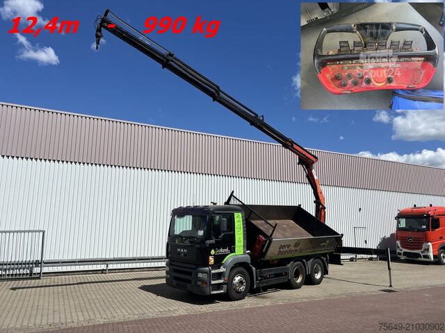 Grue à tour MAN TGA 26.363 6x4 BB TGA 26.363 6x4 BB, PK 16502 C Kran, absattelbar, Funk
