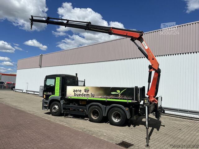 Grue à tour MAN TGA 26.363 6x4 BB TGA 26.363 6x4 BB, PK 16502 C Kran, absattelbar, Funk