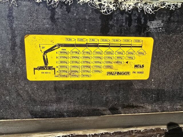 Grue à tour MAN TGA 26.363 6x4 BB TGA 26.363 6x4 BB, PK 16502 C Kran, absattelbar, Funk