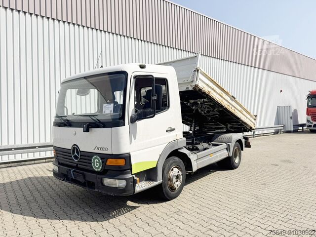 Driezijdige kipper bestelwagen Mercedes-Benz Atego 815 K 4x2 Atego 815 K 4x2, 2 x AHK, Meiller