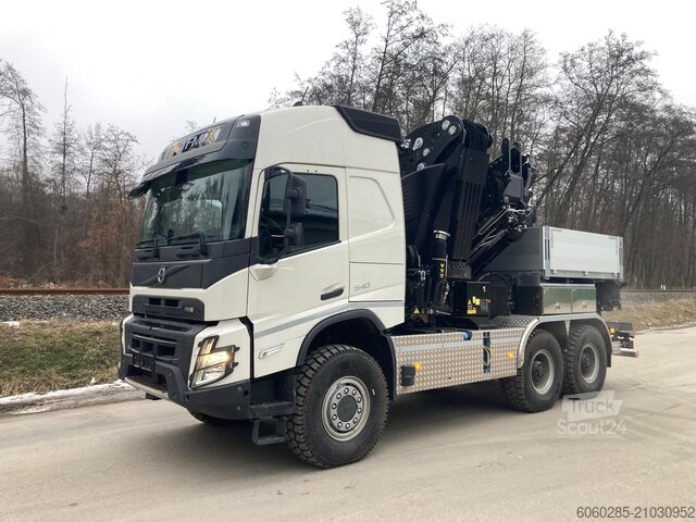 Autolaadkraan Volvo FMX 6x6 Effer 955 8+6 V-Stab