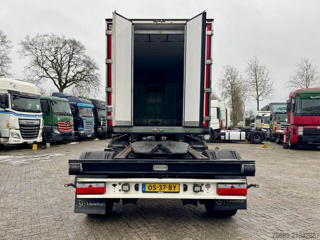 Transport réfrigéré/congélé Pacton LZV    Sliding chassis for 2nd trailer connecti...