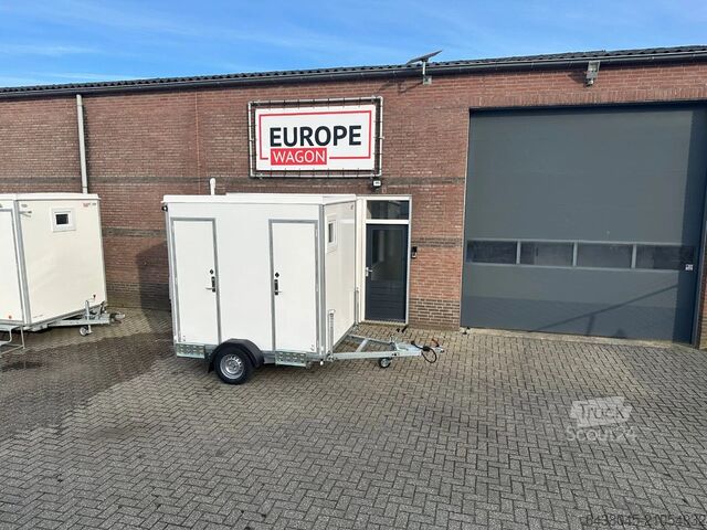 Badkamer container EASYWAGON EasyVac vacuum toiletwagen NIEUW SYSTEEM