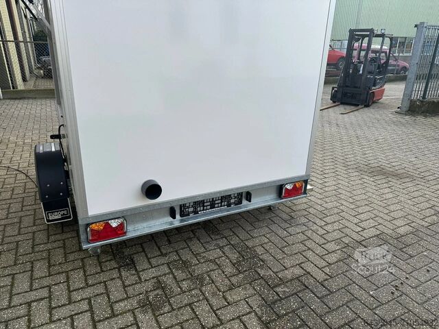 Badkamer container EASYWAGON EasyVac vacuum toiletwagen NIEUW SYSTEEM