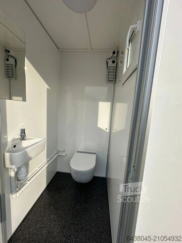 Badkamer container EASYWAGON EasyVac vacuum toiletwagen NIEUW SYSTEEM