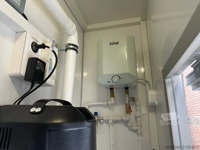 Badkamer container EASYWAGON EasyVac vacuum toiletwagen NIEUW SYSTEEM