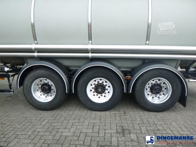 Tank Burg Food tank inox 34.3 m3 / 3 comp + pump