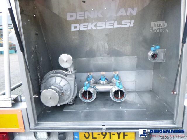 Tank Burg Food tank inox 34.3 m3 / 3 comp + pump