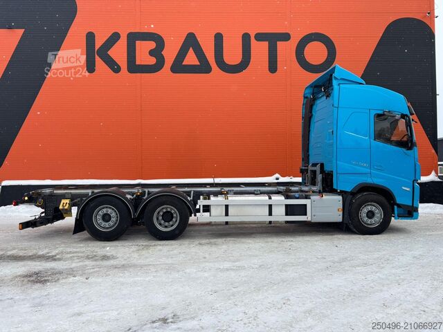 Transport av containrar Volvo FH 500 6x2 9 TON FRONT AXLE / RETARDER