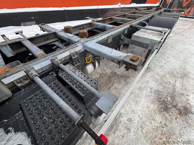 Transport av containrar Volvo FH 500 6x2 9 TON FRONT AXLE / RETARDER