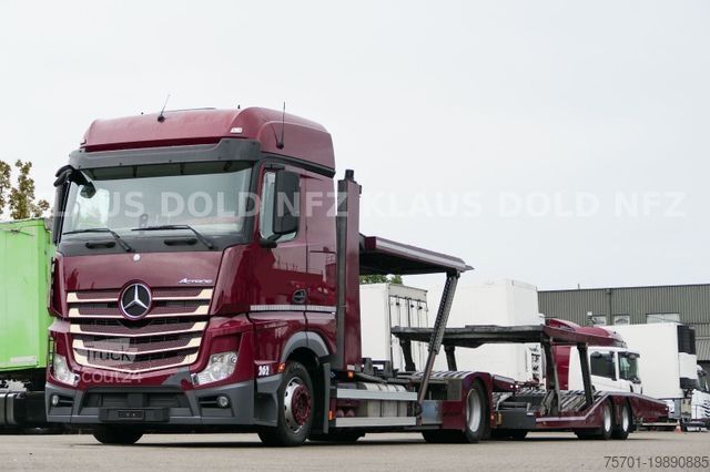 Tovornjak za prevoz avtomobilov MERCEDES-BENZ Actros 1842 FMS Autotransporter 2-Tanks Euro 6