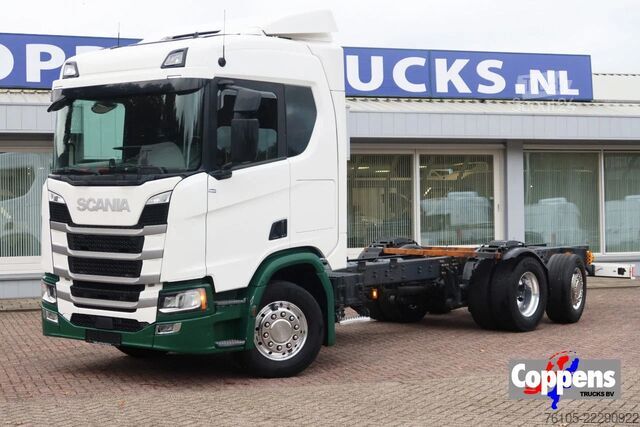 Podvozok s kabínou Scania R500 NGS 6x2 Chassis, Stuur lift as