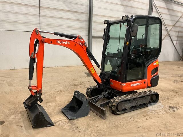 Minikoparka Kubota KX 018-4
