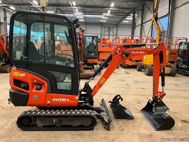 Minikoparka Kubota KX 018-4