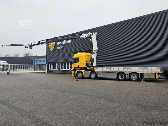 Camion-grue Scania R490 8X2/6 / HMF 50TM + JIB / NL-TRUCK