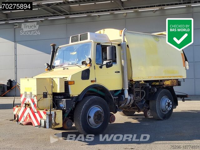 Vacuum truck Mercedes Unimog 1650 4X4 Assaloni Vaccuum truck 4x4 Rail...