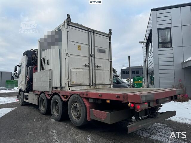  Volvo Fh540 Tridem crane truck w/ 31 t/m Fassi crane wit
