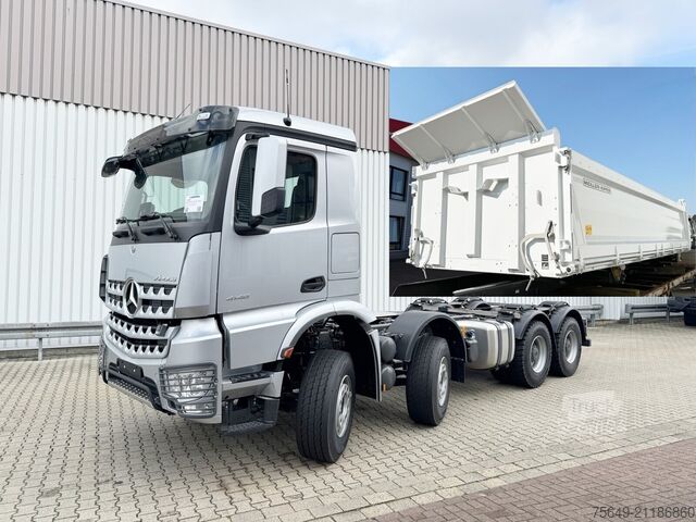 Háromirányú billenő teherautó Mercedes-Benz Arocs 4148 K 8x4/4 Arocs 4148 K 8x4/4, Turbo-Retarder-Kupplung, Grounder