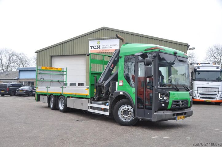Kranbil Renault D 320 6X2 HIAB 111 ES-4 + REMOTE 161.692km