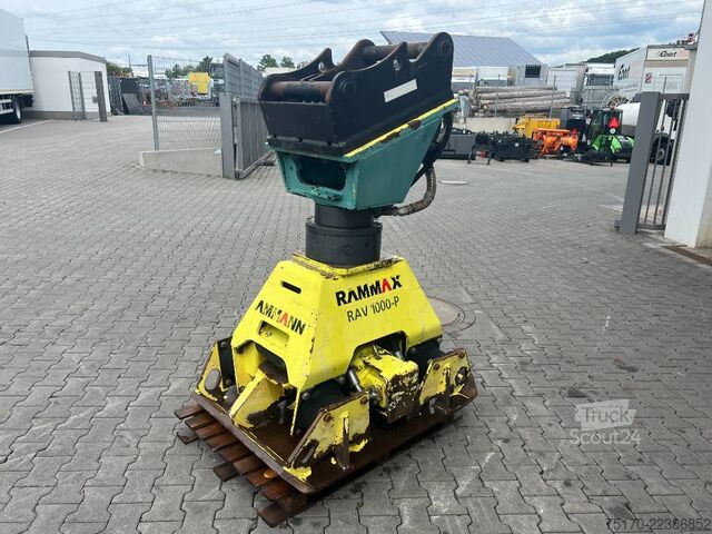 Ammann Rammax RAV 1000-P påbyggingskomprimator med svingmotor / OQ65 Ammann Rammax RAV 1000-P Anbauverdichter Drehmotor / OQ65