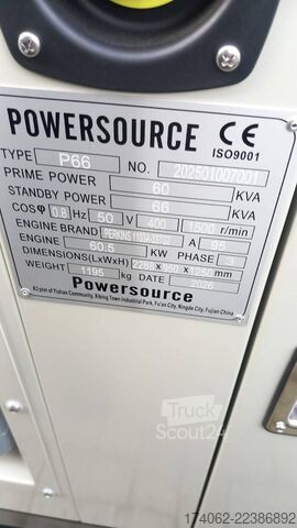Agregat Perkins 1103A-33TG2 - 66 kVA Generator - DPX-19804