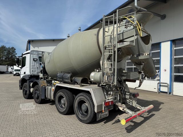 Автобетонозмішувач MERCEDES-BENZ MB 3240 B 9 cbm Stetter Klima Heizung Kamera