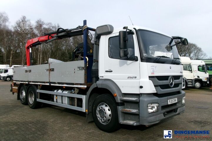 Kranwagen Mercedes Axor 2529 6x2 RHD + Fassi F110 crane
