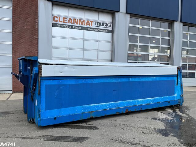 Conteneur à benne amovible Container 21m³ met Hydraulische milieukleppen 