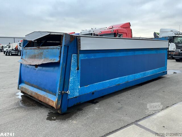 Conteneur à benne amovible Container 21m³ met Hydraulische milieukleppen 