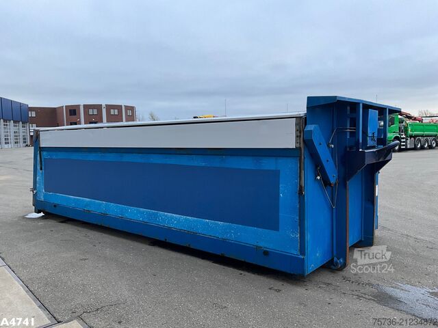 Conteneur à benne amovible Container 21m³ met Hydraulische milieukleppen 