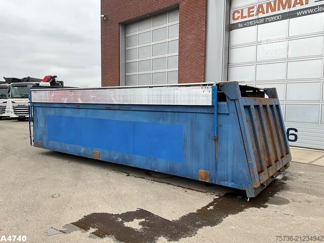 Conteneur à benne amovible Container 21m³ met Hydraulische milieukleppen 