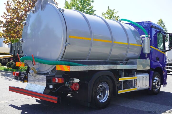 Csatornatisztító Mercedes-Benz Actros 18.35 LS/ NEW septic tank 08.2025
