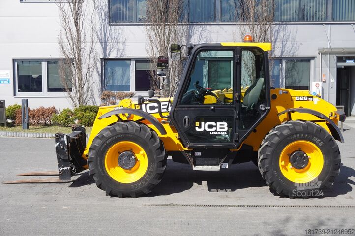 Téléchargeur JCB 526-56 AGRI Plus / 5.6 m / joystick