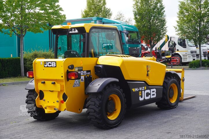 Telescopische laders JCB 525-60T5 / 2022 / 860 MTH! / joystick