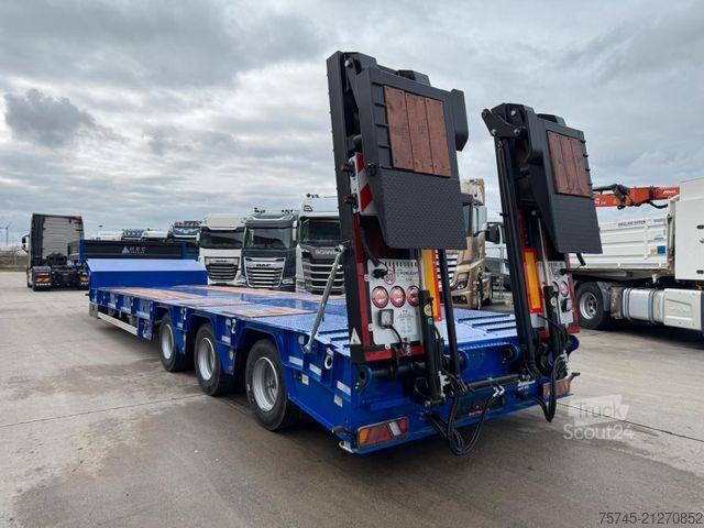 Semirimorchio ribassato  GVN TIEFLADER*AUZIEHBAR 6 M*LENKACHSE*PEN