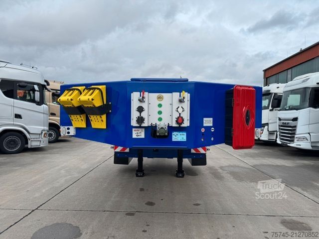 Semirimorchio ribassato  GVN TIEFLADER*AUZIEHBAR 6 M*LENKACHSE*PEN