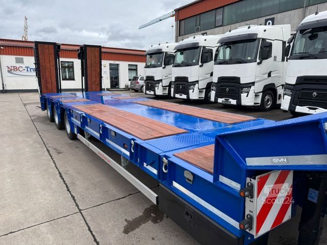 Semirimorchio ribassato  GVN TIEFLADER*AUZIEHBAR 6 M*LENKACHSE*PEN