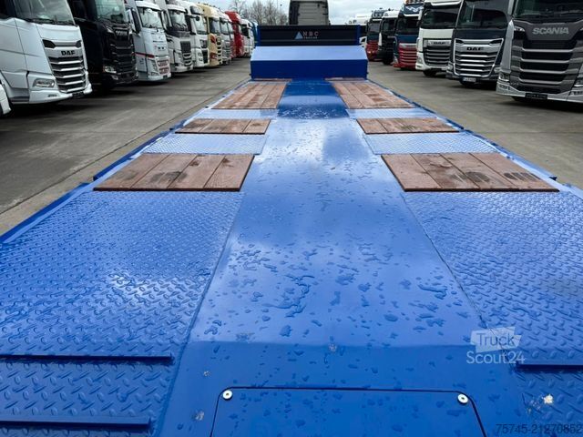 Semirimorchio ribassato  GVN TIEFLADER*AUZIEHBAR 6 M*LENKACHSE*PEN