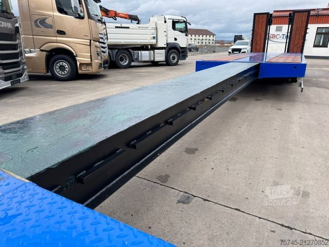 Semirimorchio ribassato  GVN TIEFLADER*AUZIEHBAR 6 M*LENKACHSE*PEN