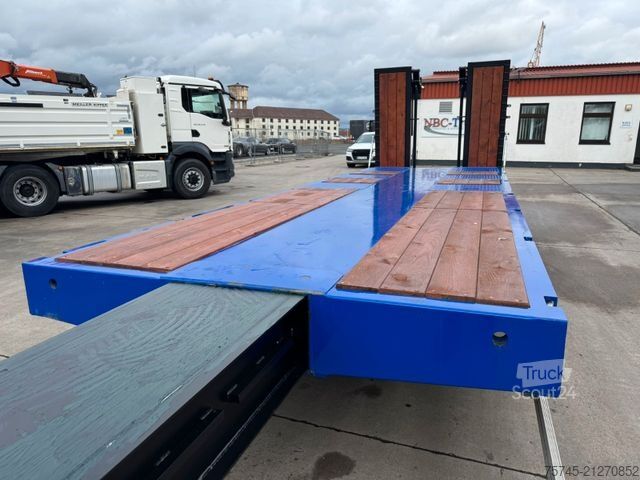 Semirimorchio ribassato  GVN TIEFLADER*AUZIEHBAR 6 M*LENKACHSE*PEN