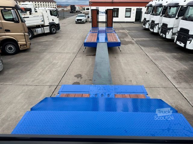 Semirimorchio ribassato  GVN TIEFLADER*AUZIEHBAR 6 M*LENKACHSE*PEN