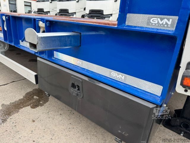 Semirimorchio ribassato  GVN TIEFLADER*AUZIEHBAR 6 M*LENKACHSE*PEN