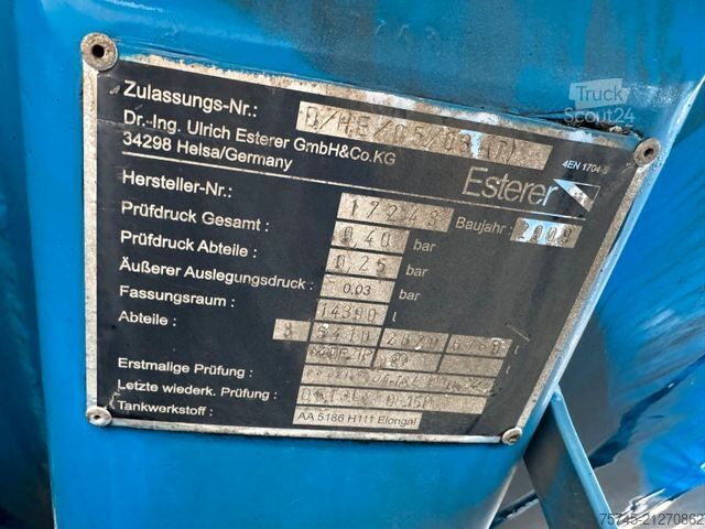 LKW mit Tankaufbau MAN TGS 18.400*TANKWAGEN*3 KAMMER*OBEN UND UNTEN*TÜV