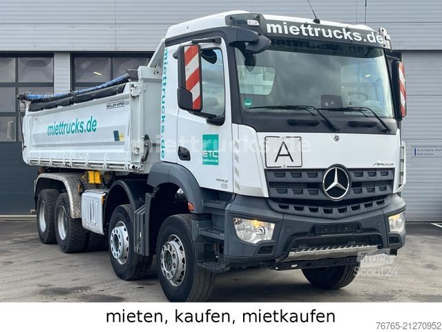 Kipper LKW MERCEDES-BENZ 4143 K Meiller Bordmatik Mietkauf