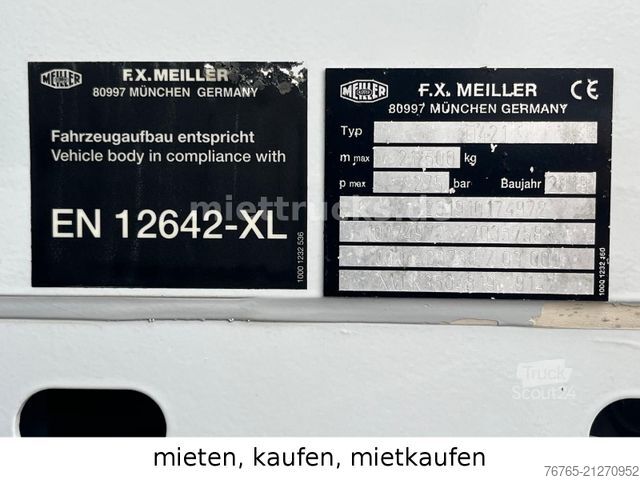 Kipper LKW MERCEDES-BENZ 4143 K Meiller Bordmatik Mietkauf